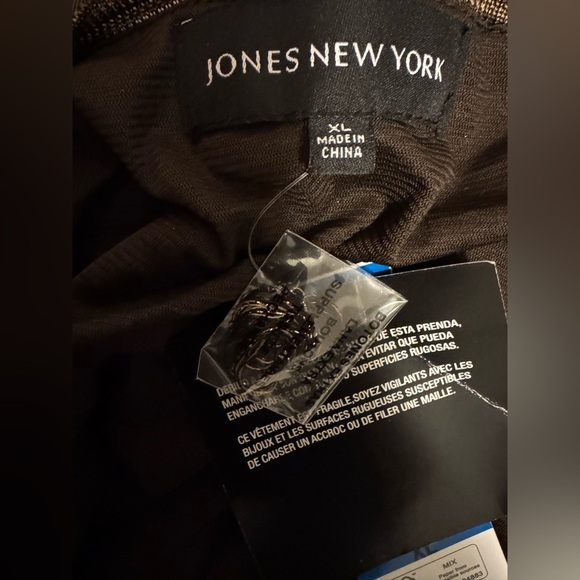 Jones New York Brown Sleeveless Sweater - Picture 7 of 9